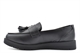 Krush Girls School Shoes/School Loafers With Tassel Detail Black