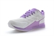 Dek Womens Blocker Lace Up Lightweight Lawn Bowling Shoes/Bowls Trainers White/Lilac