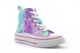 Urban Jacks Girls Montblanc Rainbow High Top Canvas Shoes/Girls Pumps Multi Coloured