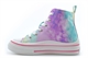 Urban Jacks Girls Montblanc Rainbow High Top Canvas Shoes/Girls Pumps Multi Coloured