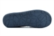MAUJ Boys Moccasin Slippers Lightweight Slip On Carpet Slippers With Faux Fur Lining Navy
