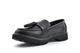 Boulevard Womens Low Heel Tassel Loafers/Girls School Loafer Shoes Black