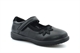 Boulevard Girls Bar Lightweight Touch Fastening School Shoes Black
