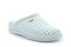 Dek Womens Lightweight Wedge Heel Clog Sandals With Real Leather Insole White