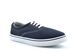 Dek Boys Lace Up Canvas Yachting Shoes/Boys Lace Up Pumps With Padded Collar Navy Blue