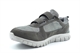 Dek Mens Viking Super Lightweight Memory Foam Touch Fasten Trainers Grey