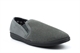 Sleepers Mens Harry Faux Suede Memory Foam Carpet Slippers Grey