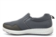 Dr Keller Mens Craig Casual Slip On Wide Fit Trainers Grey (E Fitting)