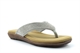 Cipriata Womens Alcee Diamante Toe Post Sandals With Padded Insole Silver