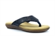 Cipriata Womens Alcee Diamante Toe Post Sandals With Padded Insole Navy Blue