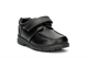 Little Dudes Boys Touch Fastening School Shoes Black