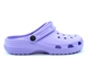 Girls Perforated Swing Bar Clogs / Clog Mules / Pool Sandals / Beach Sandals Lilac