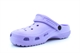 Girls Perforated Swing Bar Clogs / Clog Mules / Pool Sandals / Beach Sandals Lilac