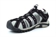 PDQ Womens Lightweight Sports Closed Toe Sandals With Toggle And Touch Fastening Black/Pink