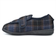 Jo & Joe Mens Edgar Wide Open Touch Fastening Slippers Navy Blue