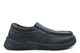 Wild Tribe Boys Ludo Slip On School Shoes/Boat Shoes With Padded Collar Black