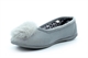 Sleepers Womens Julie Memory Foam Slip On Pom-Pom Slippers Grey