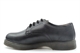 Grafters Mens Leather Uniform Shoes/Boys Leather School Shoes Black